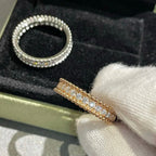 "Dream" Perlee Diamant Silberring