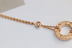 „Dream“ LIEBESKETTE VERSTELLBAR ROSÉGOLD 2 DIAMANTEN