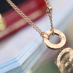 „Dream“ LIEBESKETTE VERSTELLBAR ROSÉGOLD 2 DIAMANTEN