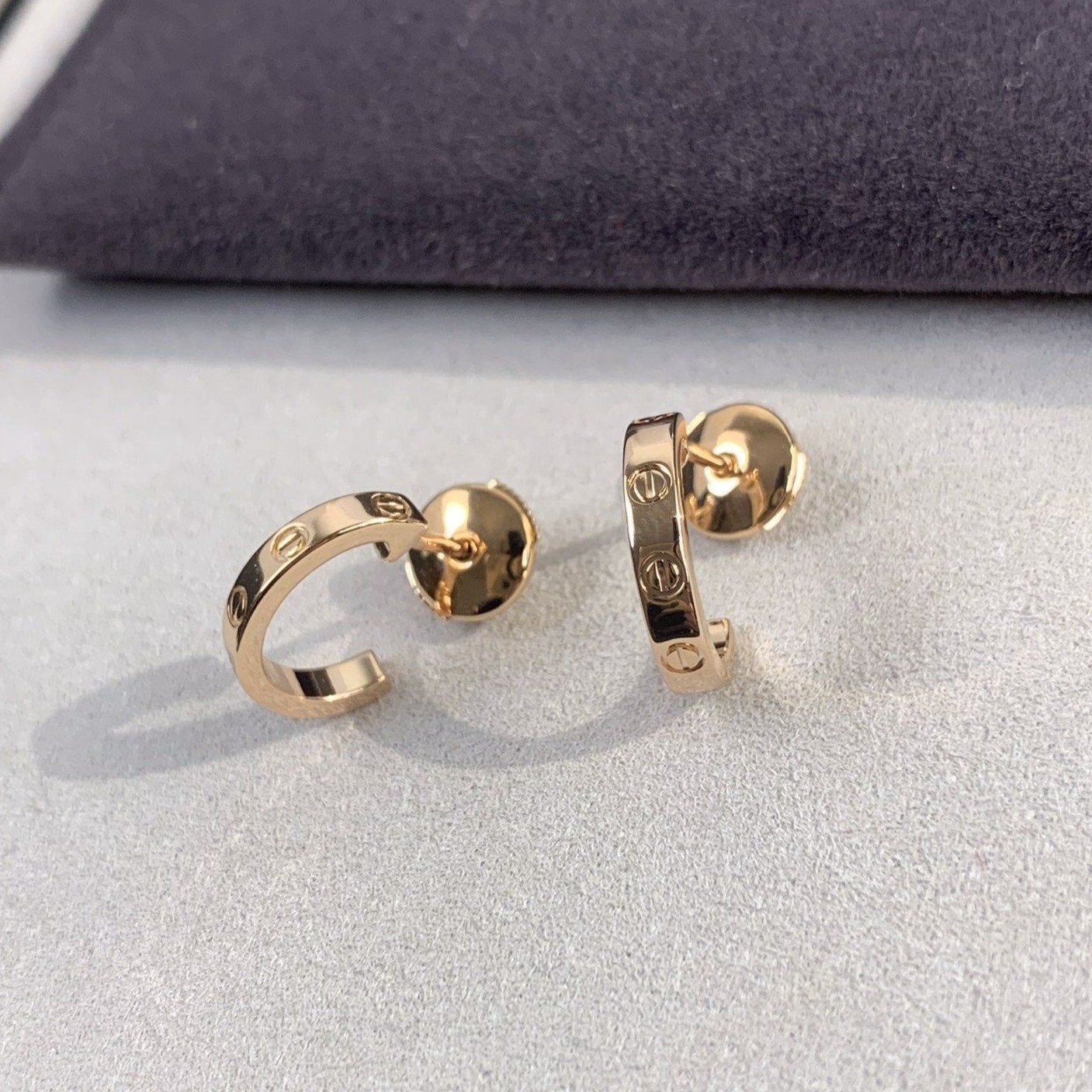 ¡®Dream¡¯LOVE EARRINGS 2.65MM PINK GOLD