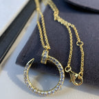 ¡®Dream¡¯JUSTE NECKLACE GOLD DIAMONDS
