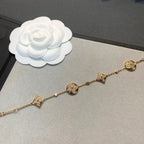 ¡®Dream¡¯STAR AND SUN 4 MOTIFS GOLD DIAMONDS BRACELET