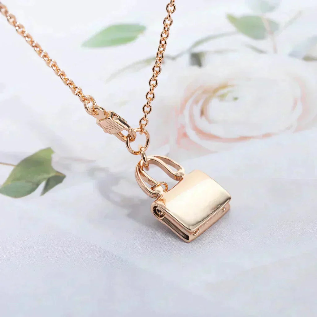 ¡®Dream¡¯AMULETTE PEDANT ROSE GOLD NECKLACE