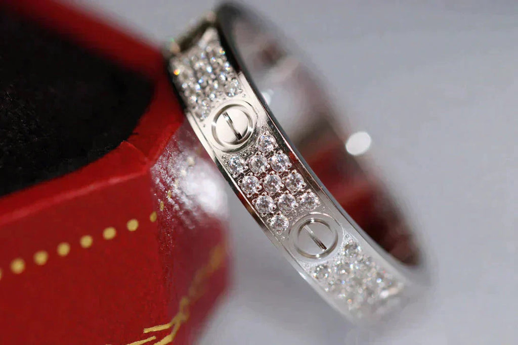 „Dream“ LOVE RING 3.6MM DIAMANT GEPLASTERED