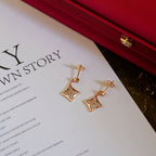 ¡®Dream¡¯STAR DIAMONDS EARRINGS GOLD