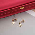 ¡®Dream¡¯STAR EARRINGS GOLD