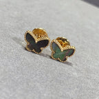 「ドリーム」バタフライ ダーク モップ イヤリング