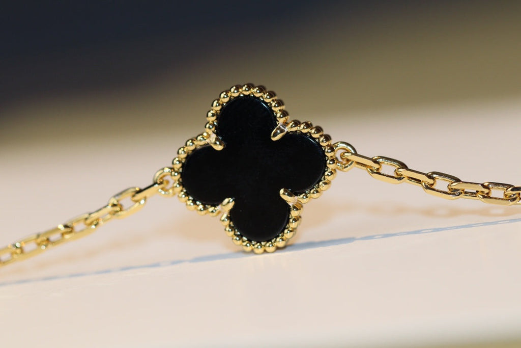 ¡®Dream¡¯CLOVER 20 MOTIFS ONYX ROSEGOLD
