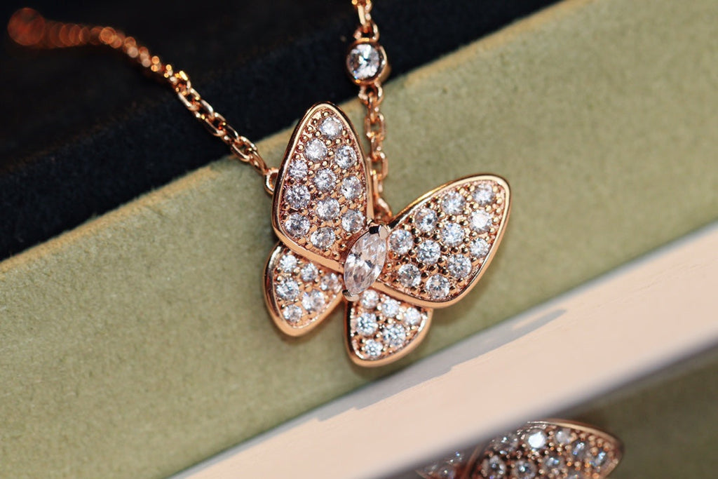 „Dream“-Schmetterlings-Diamantkette