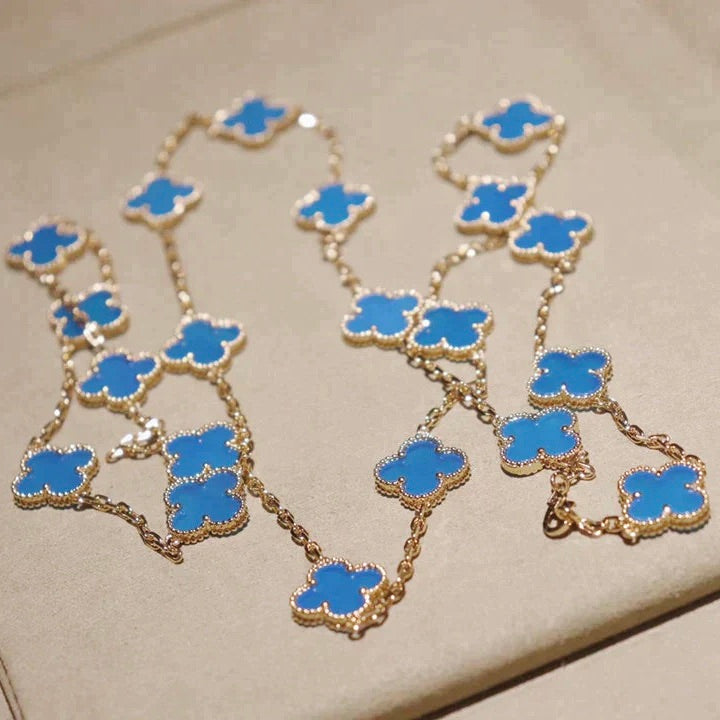 'Dream'CLOVER 20 MOTIFS TÜRKIS GOLD