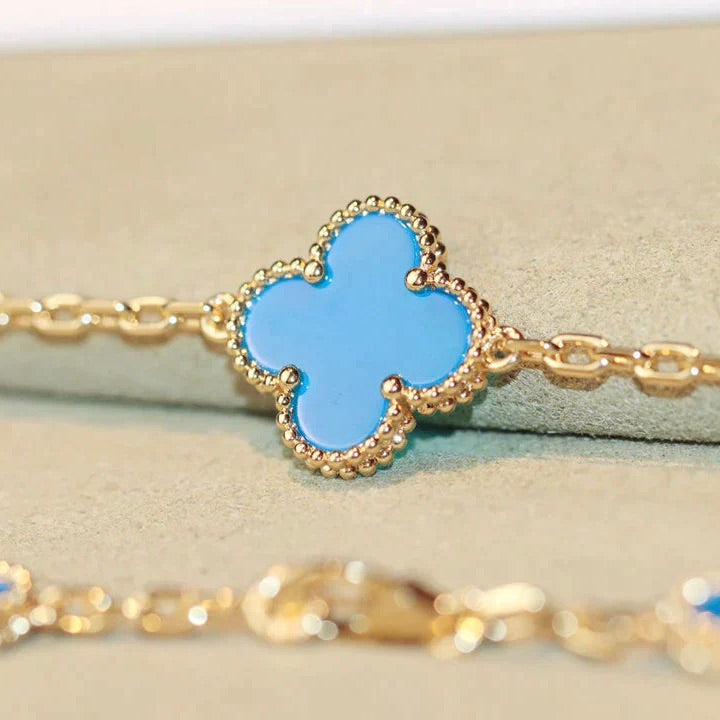 'Dream'CLOVER 20 MOTIFS TÜRKIS GOLD