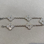 [Dream] New  CLOVER 5 MOTIF FULL DIAMOND BRACELET COLLECTION