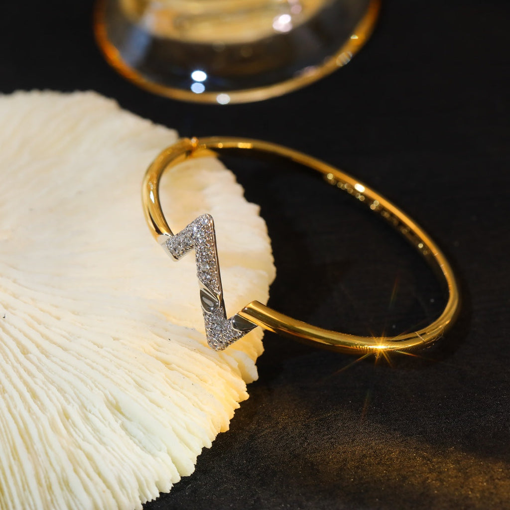 ¡®Dream¡¯VOLTE UPSITE DOWN GOLD DIAMOND BRACELET