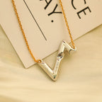¡®Dream¡¯VOLT SILVER DIAMOND PEDANT NECKLACE