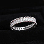 "Dream" Perlee Diamant Silberring