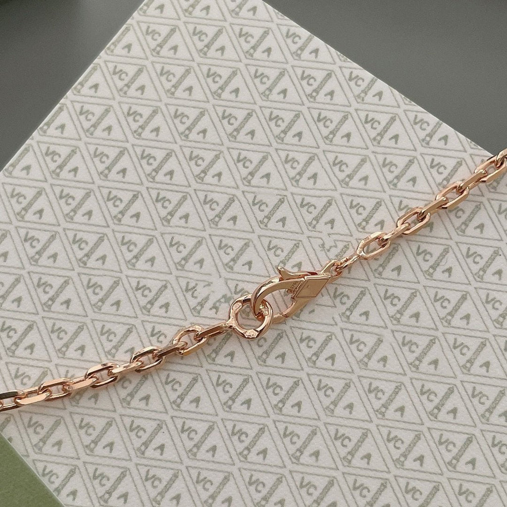 ¡®Dream¡¯LUCKY SPRING 15 MOTIFS ROSE GOLD NECKLACE
