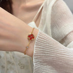 ¡®Dream¡¯SUN PEDANT CARNELIAN BRACELET