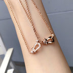 ¡®Dream¡¯FORCE 10 PINK GOLD DIAMOND NECKLACE