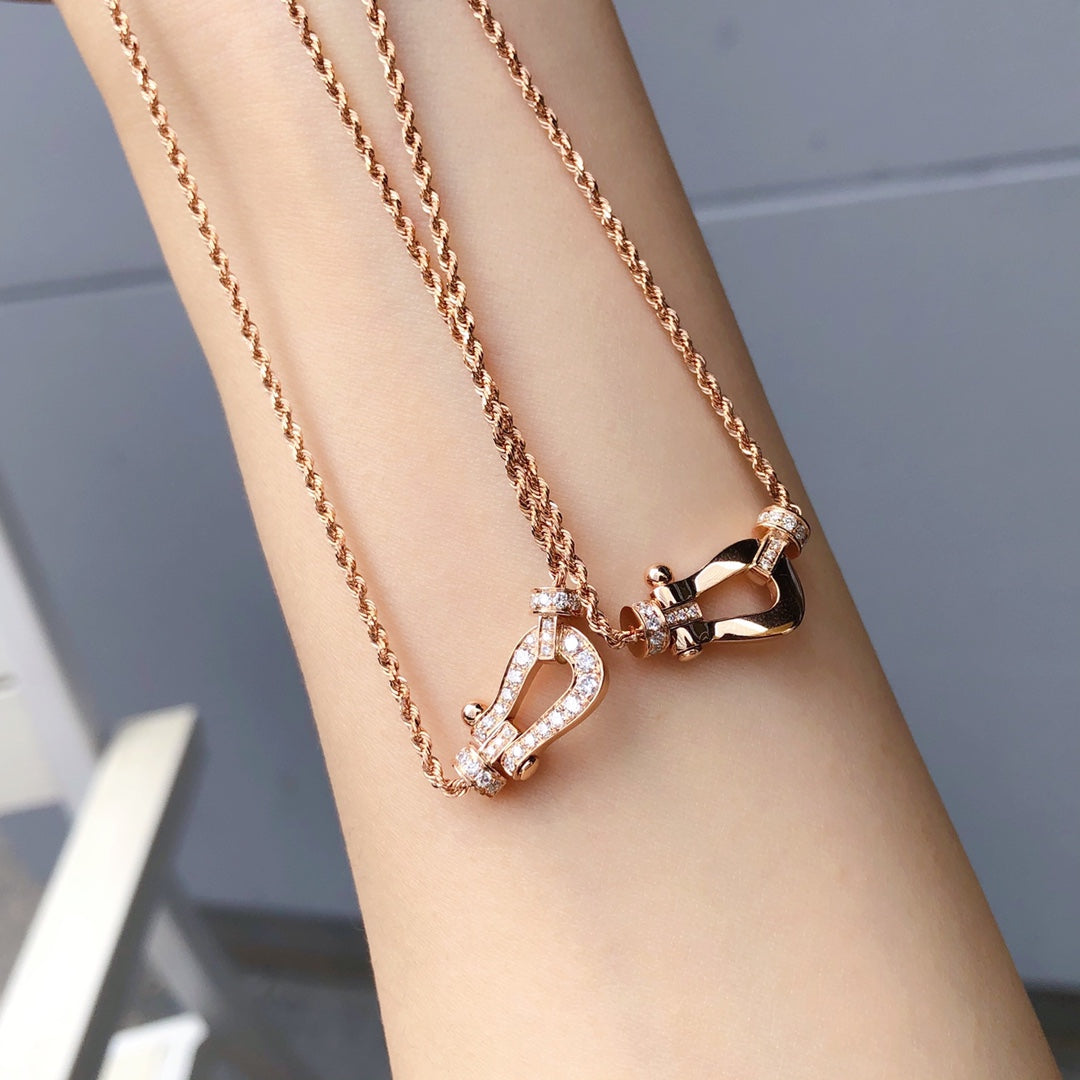 ¡®Dream¡¯FORCE 10 PINK GOLD DIAMOND NECKLACE