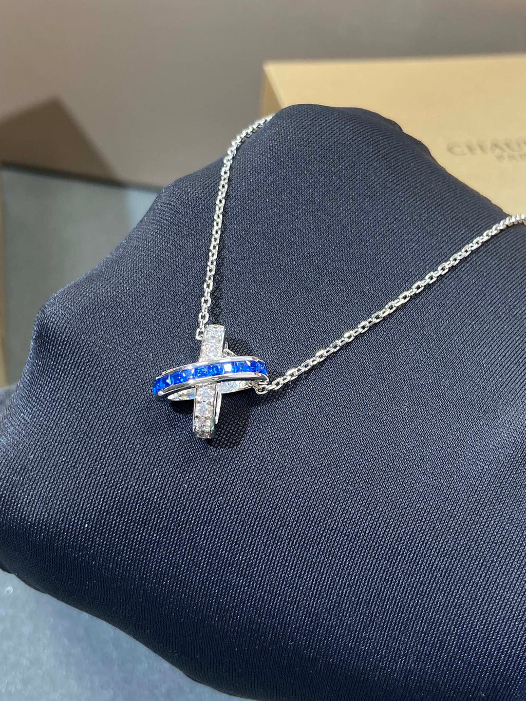 ¡®Dream¡¯LIENS DIAMOND SILVER NECKLACE