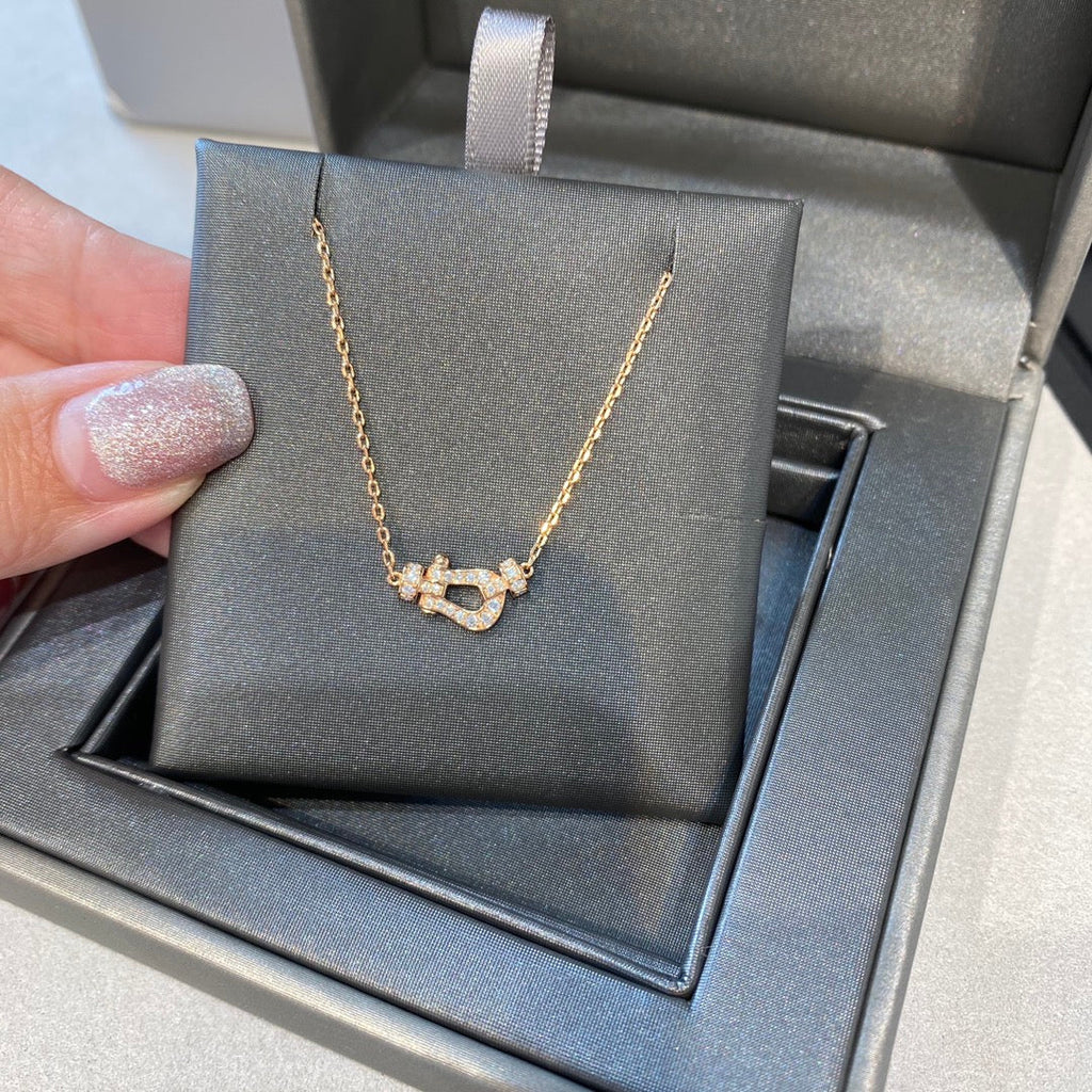 ¡®Dream¡¯FORCE 10 DIAMOND PINK GOLD NECKLACE MINI MODEL