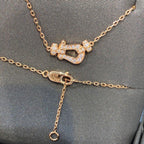 ¡®Dream¡¯FORCE 10 DIAMOND PINK GOLD NECKLACE MINI MODEL