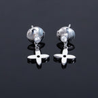 ¡®Dream¡¯VIDYLLE SILVER DIAMOND MINI DROP EARRINGS