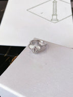 ¡®Dream¡¯CLOVER SILVER RING