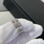 ¡®Dream¡¯LOVE DIAMOND SILVER HOOP EARRINGS
