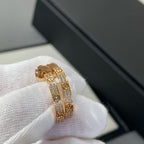 ¡®Dream¡¯LOVE DIAMOND PINK GOLD HOOP EARRINGS