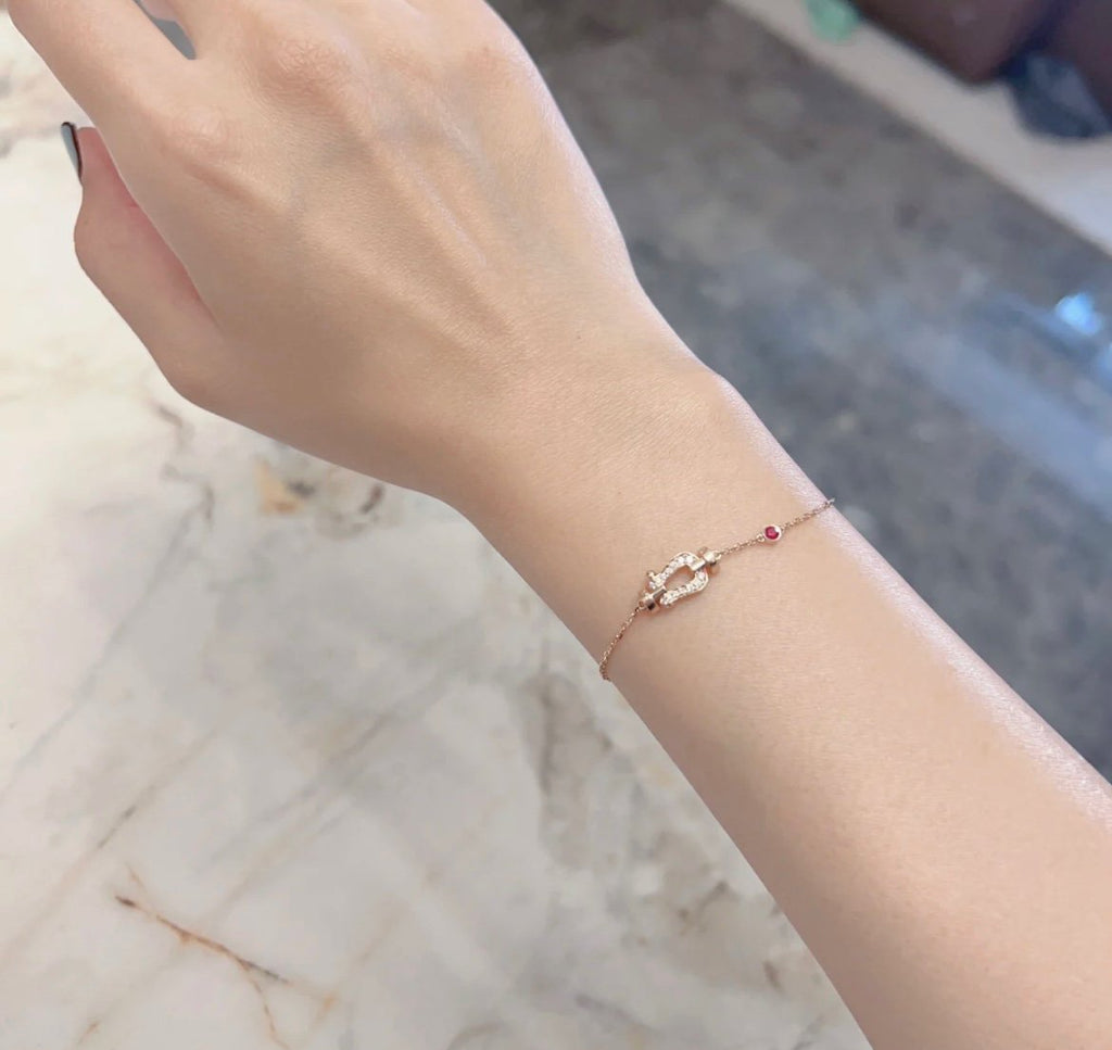 ¡®Dream¡¯FORCE 10 DIAMANT GLIEDERKETTE ROSÉGOLD-ARMBAND
