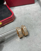 ¡®Dream¡¯LOVE 5.5MM DIAMOND PAVED EARRINGS