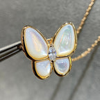 „Dream“-Schmetterlingsmop-Diamantkette