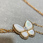 „Dream“-Schmetterlingsmop-Diamantkette