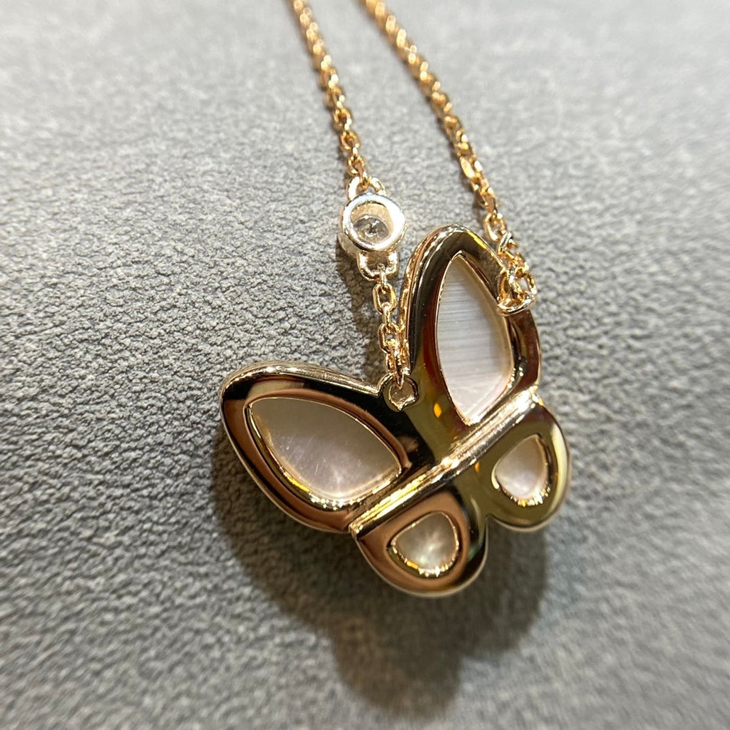 „Dream“-Schmetterlingsmop-Diamantkette