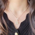 ¡®Dream¡¯CONSTANCE PEDANT SILVER NECKLACE