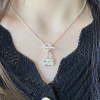 ¡®Dream¡¯CONSTANCE PEDANT SILVER NECKLACE