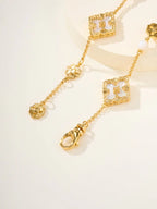 [Dream]B.C.L ENAMELED Three-Flower Bracelet£¨Trumpet)