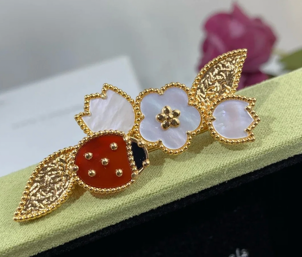 [Dream] LUCKY SPRING Ladybug Brooch
