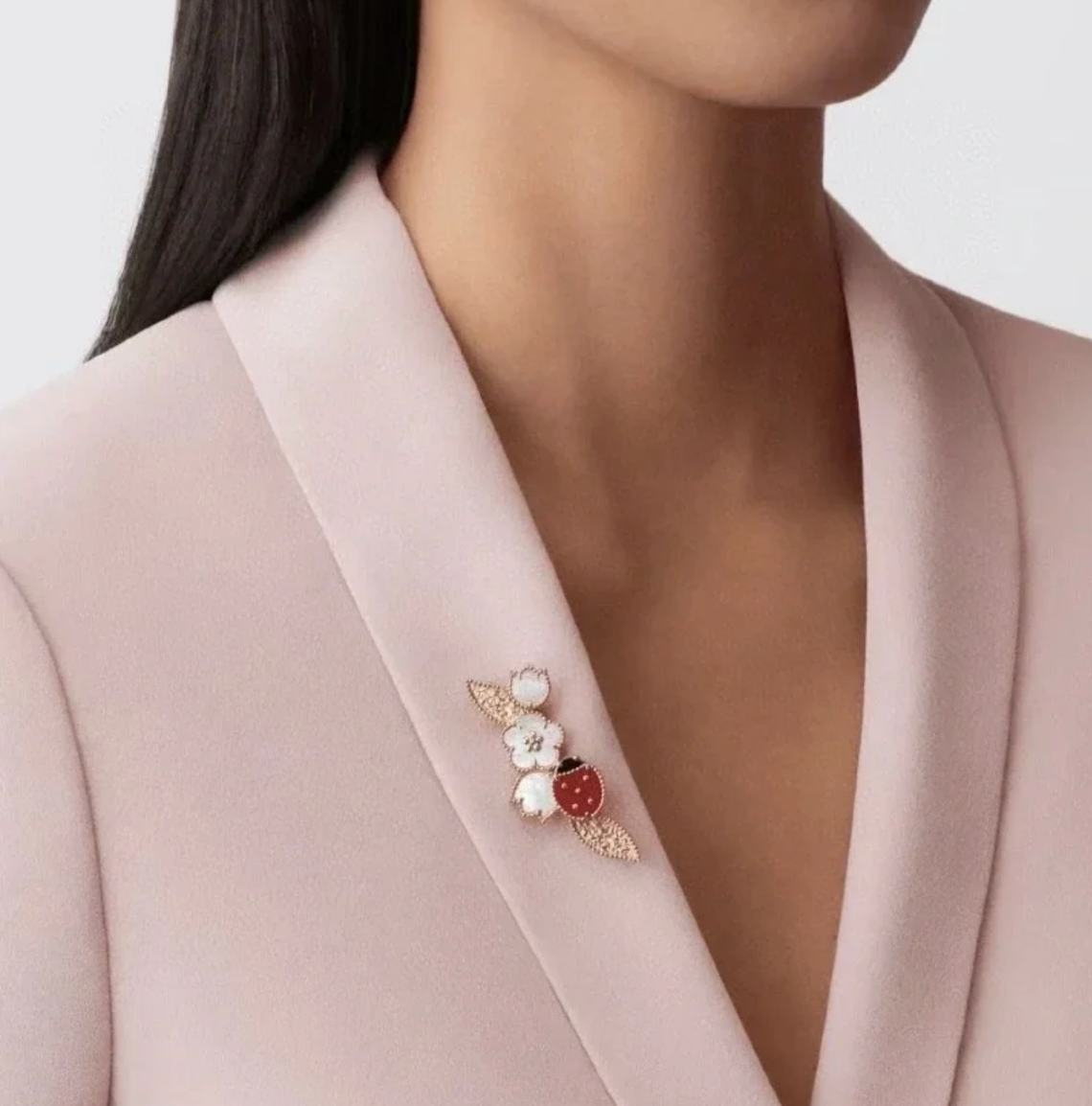 [Dream] LUCKY SPRING Ladybug Brooch