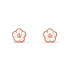 ¡®Dream¡¯LUCKY PINK GOLD WHITE MOP EARRINGS