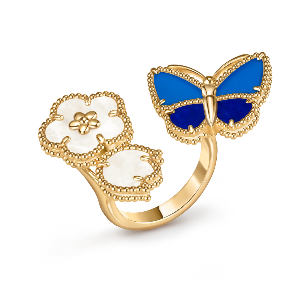 [Dream] 2026 NEW MODEL SPRING LUCKY 3 MOTIF GOLD RING