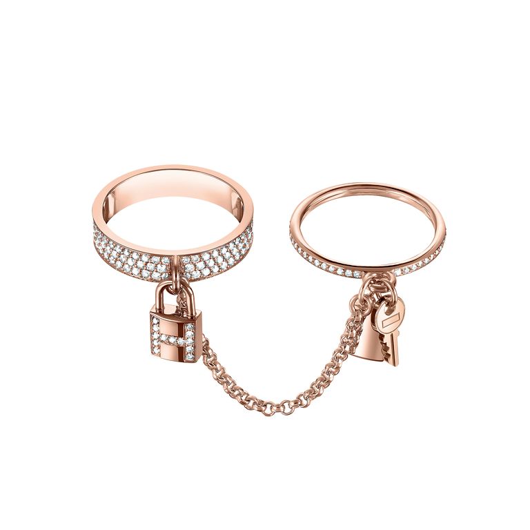®Dream®HM KELLY CLOCHETTE DOUBLE RING ダイヤモンド付き