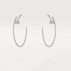 ¡®Dream¡¯JUSTE EARRINGS FULL DIAMONDS 1.8MM