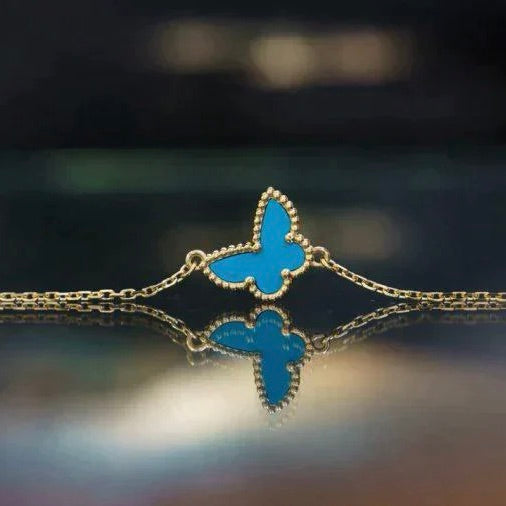 „Dream“ SCHMETTERLING TÜRKOIS SCHMETTERLING ARMBAND