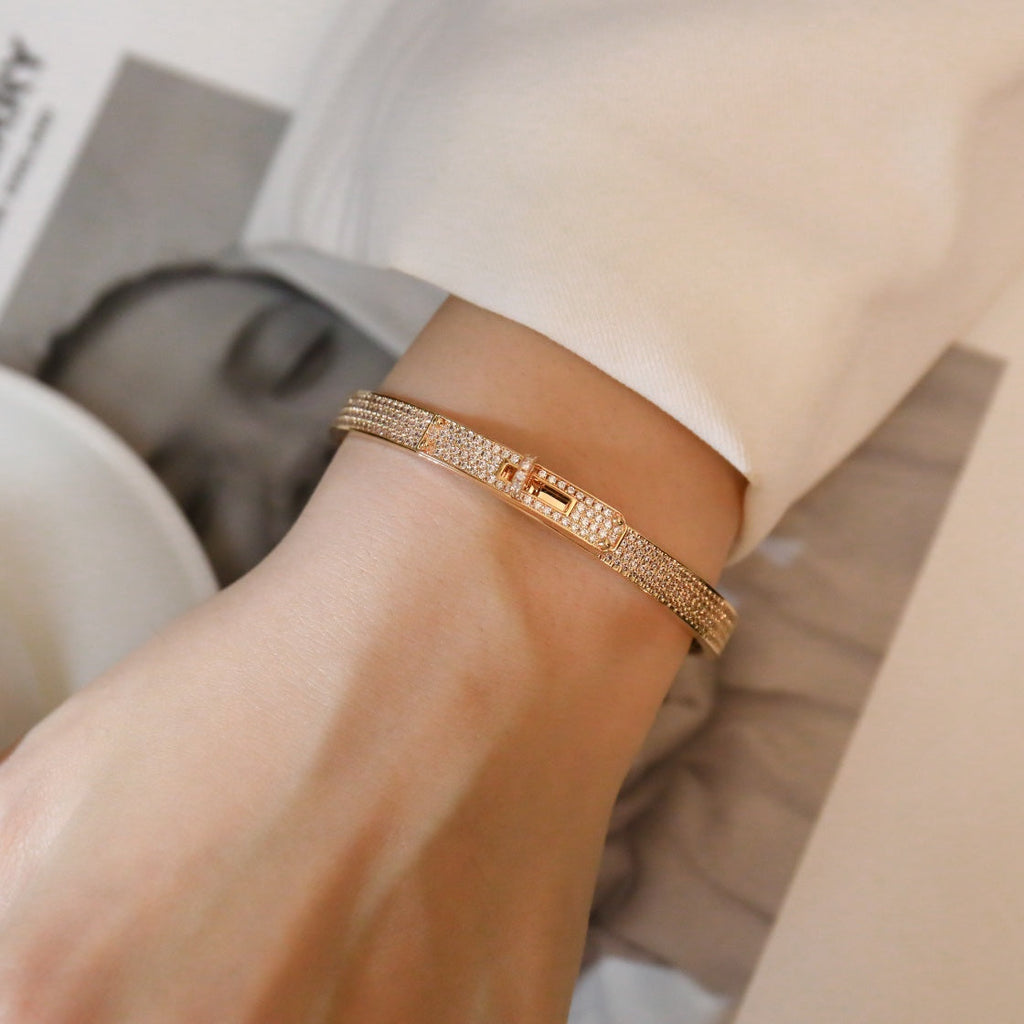 ¡®Dream¡¯KELLY BRACELET DIAMOND PAVED