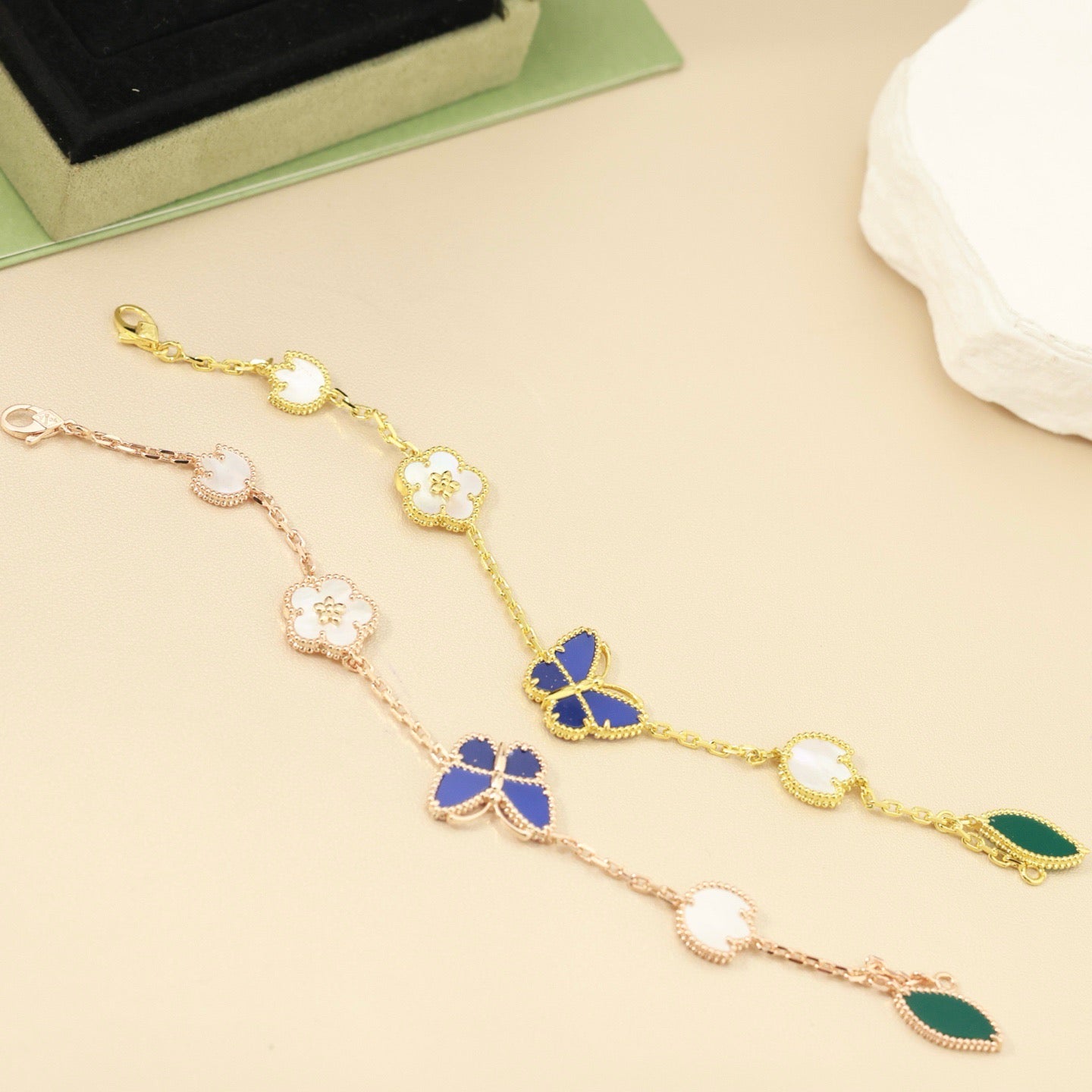 [Dream JURI]LUCKY SPRING BUTTERFLY 5 MOTIF BRACELET