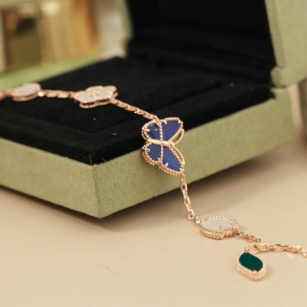 [Dream JURI]LUCKY SPRING BUTTERFLY 5 MOTIF BRACELET