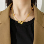 ドリーム®フリヴォル シルバー 9フラワー ネックレス