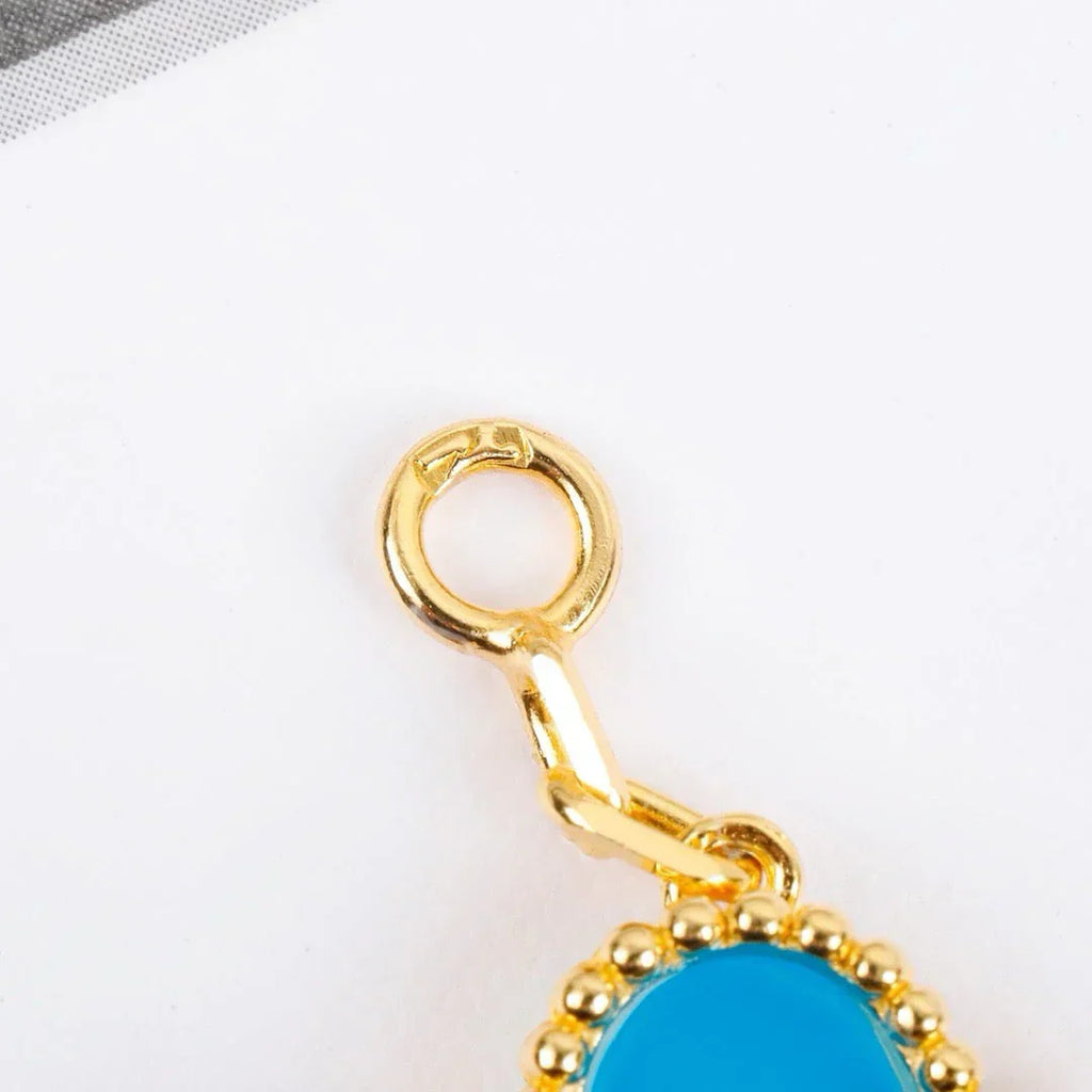 [Dream]New  CLOVER 5 MOTIF TURQUOISE BRACELET COLLECTION